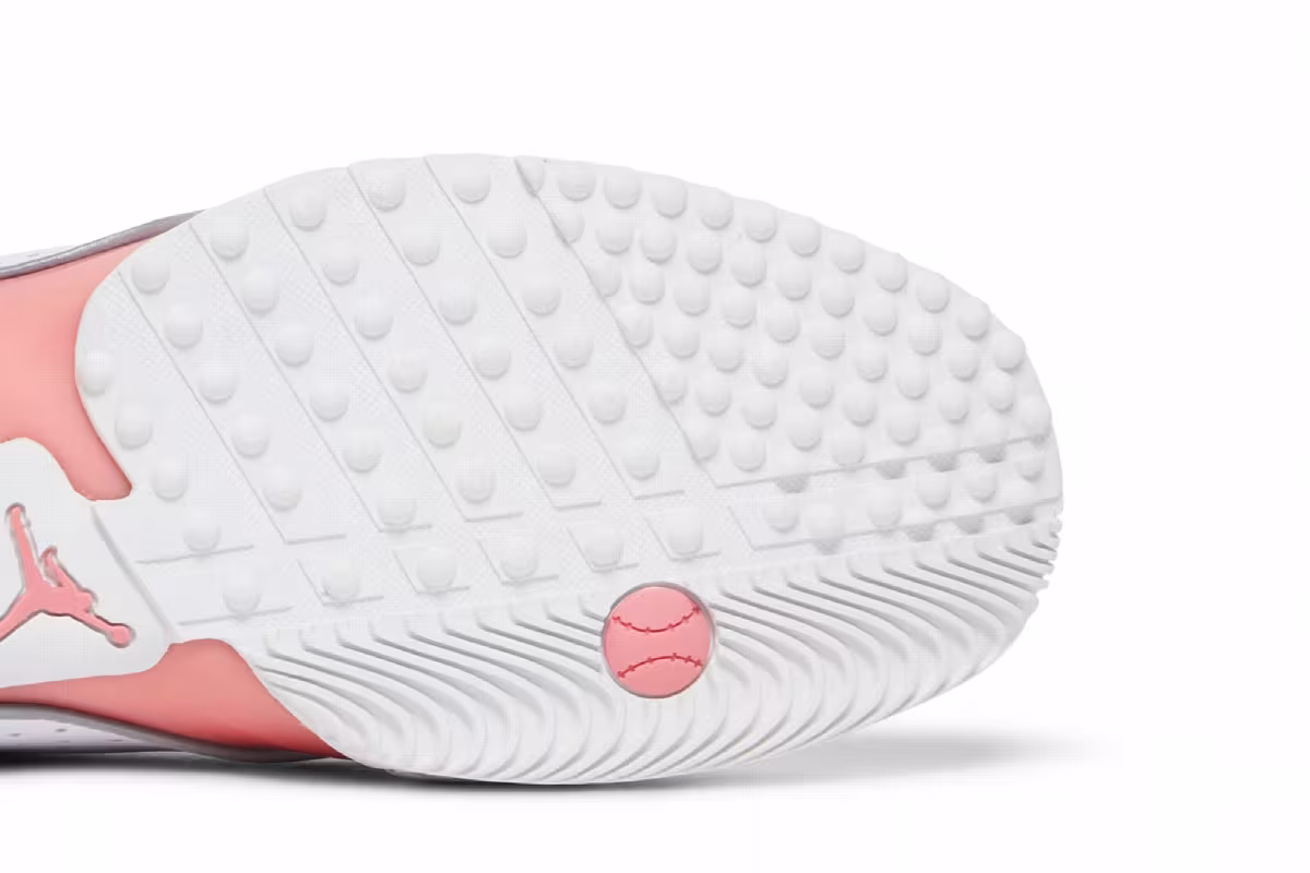 Air Jordan Jumpman Jet White Real Pink, view 6