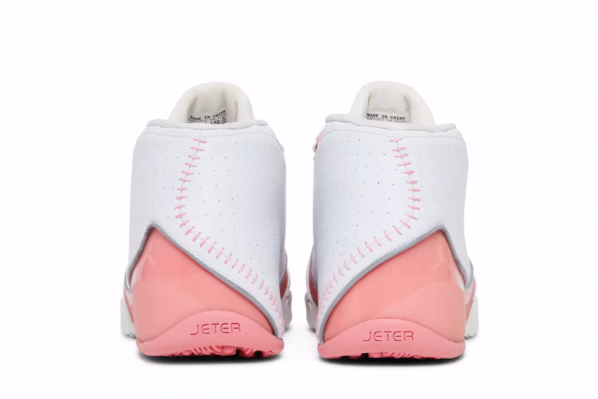 Air Jordan Jumpman Jet White Real Pink, view 7