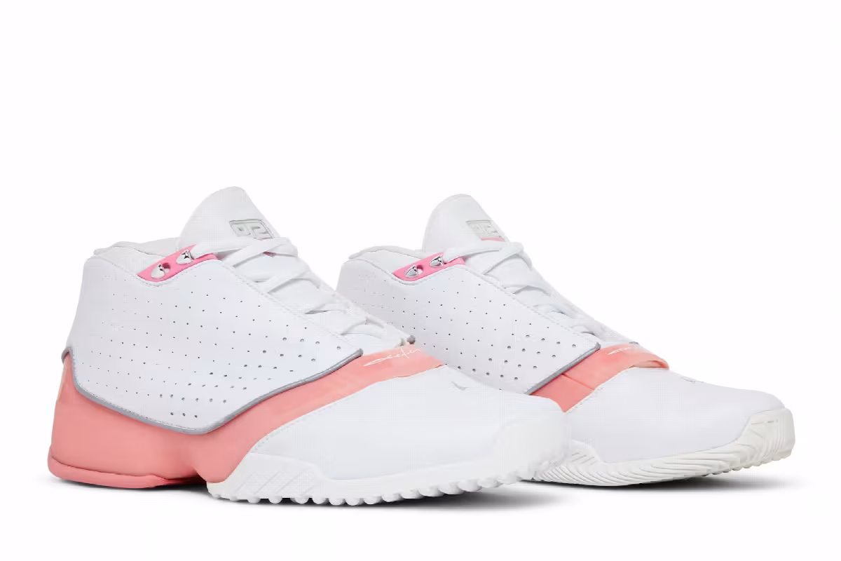 Air Jordan Jumpman Jet White Real Pink, view 9