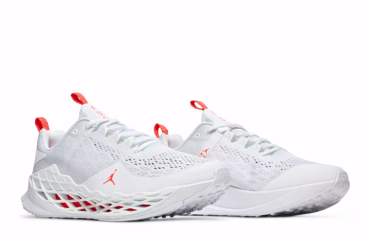 Air Jordan Zoom Trunner Advance White Flash Crimson, view 9