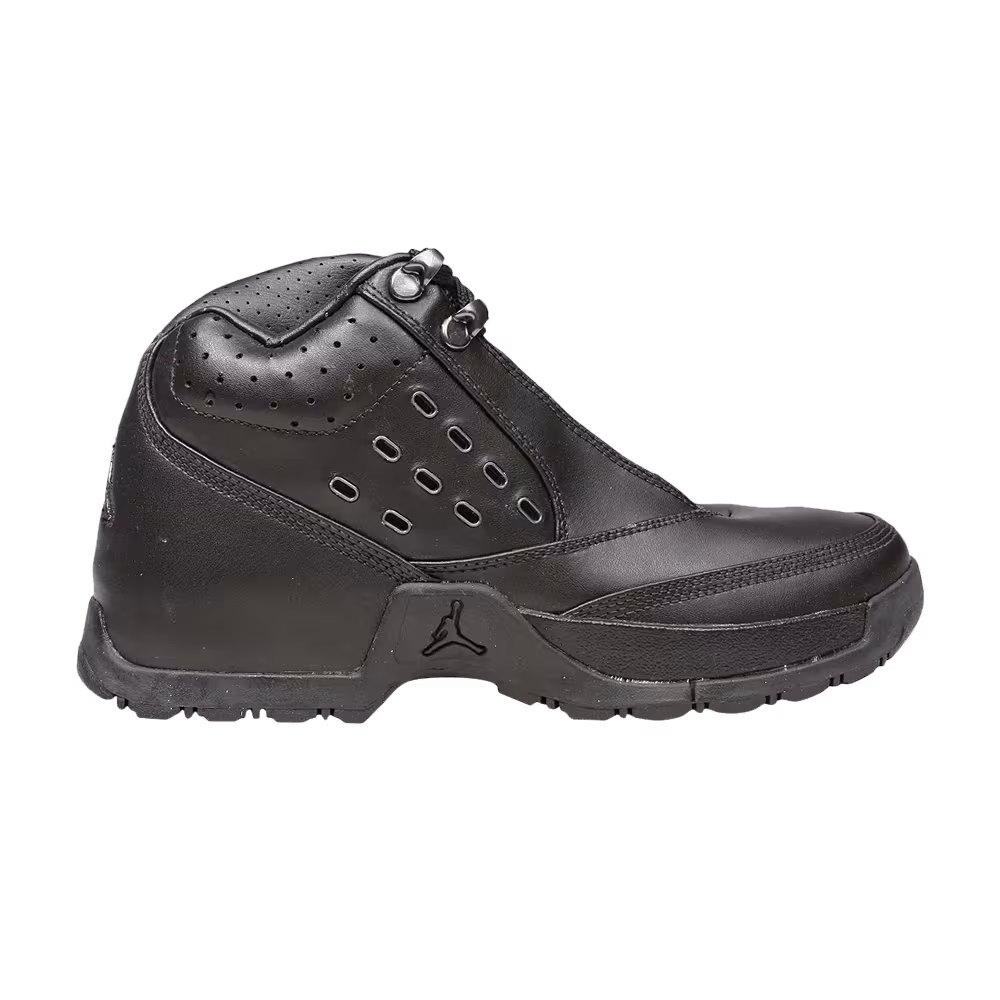 Air Jordan 410 GS Triple Black