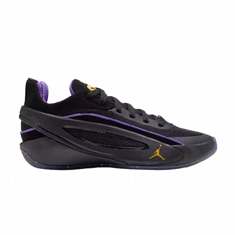 Air Jordan Luka 5 GS 'Black Purple Venom Varsity Maize'