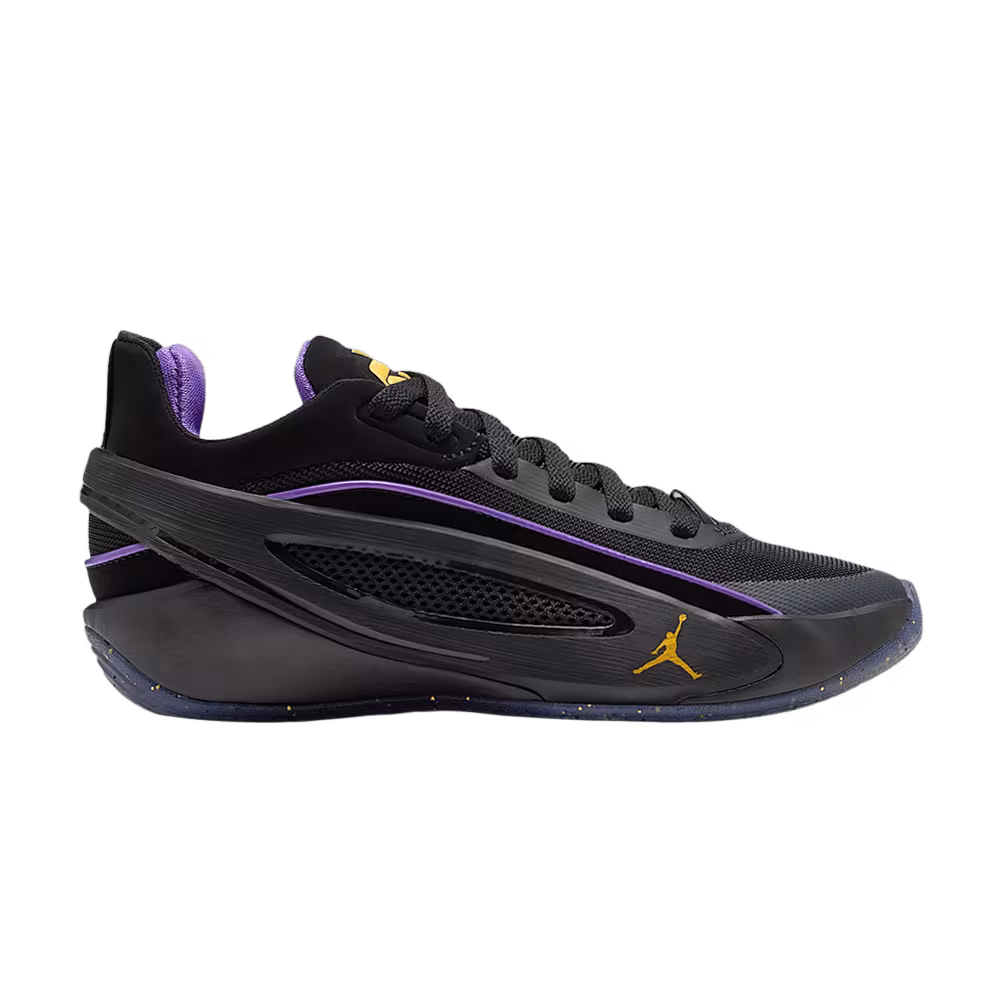 Air Jordan Luka 5 GS Black Purple Venom Varsity Maize