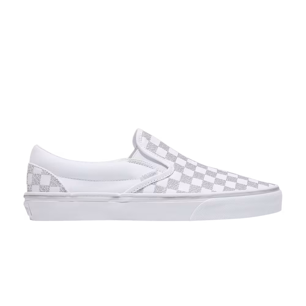 Vans Classic Slip-On Metallic True White