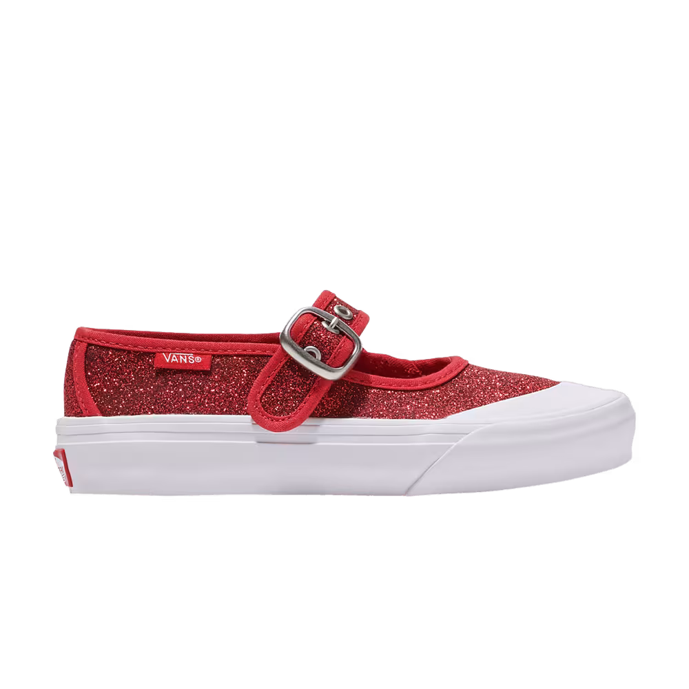 Vans Mary Jane Kids Glitter - Red