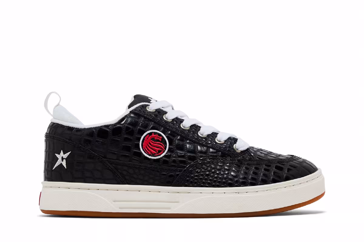 Carpet Company x Vans Cab 4 Black Dragon Leather, view 2