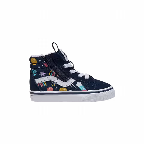 Vans Sk8-Hi Reissue Side Zip Toddler 'Galaxy Navy'