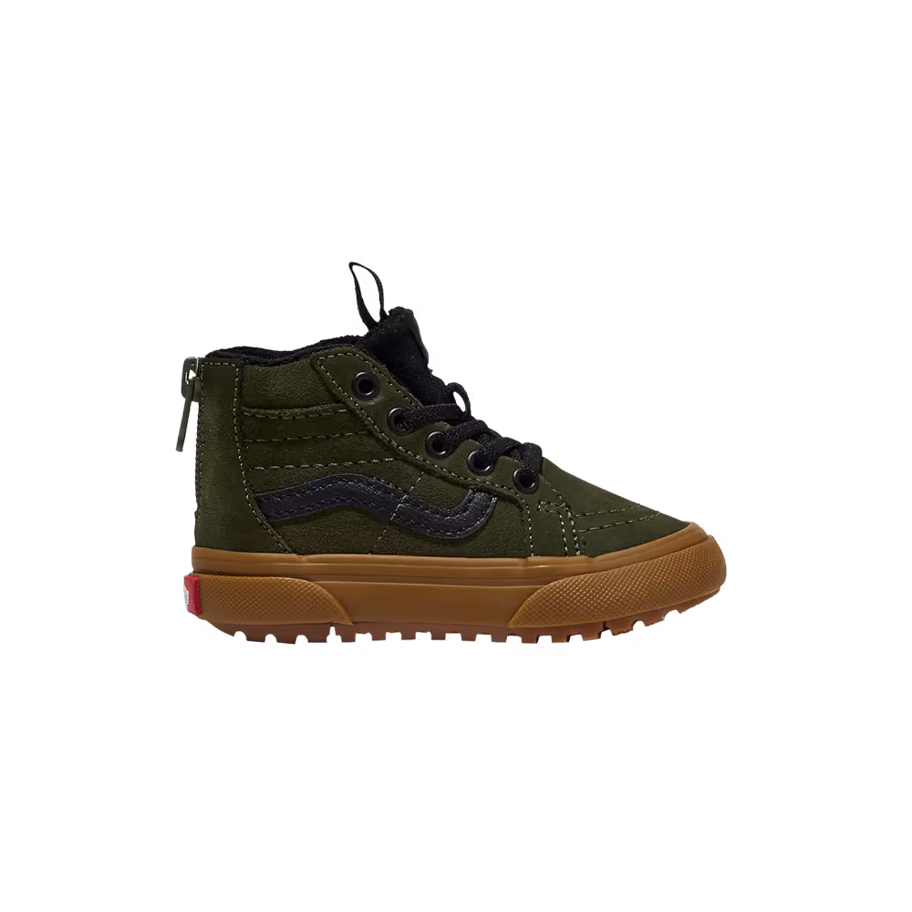 Vans Sk8-Hi Zip MTE Toddler Grape Leaf Green