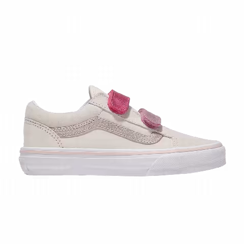 Vans Old Skool V Kids 'Marshmallow Metallic Pink'