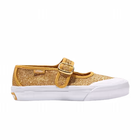 Vans Mary Jane Kids 'Glitter - Champagne Gold Yellow'