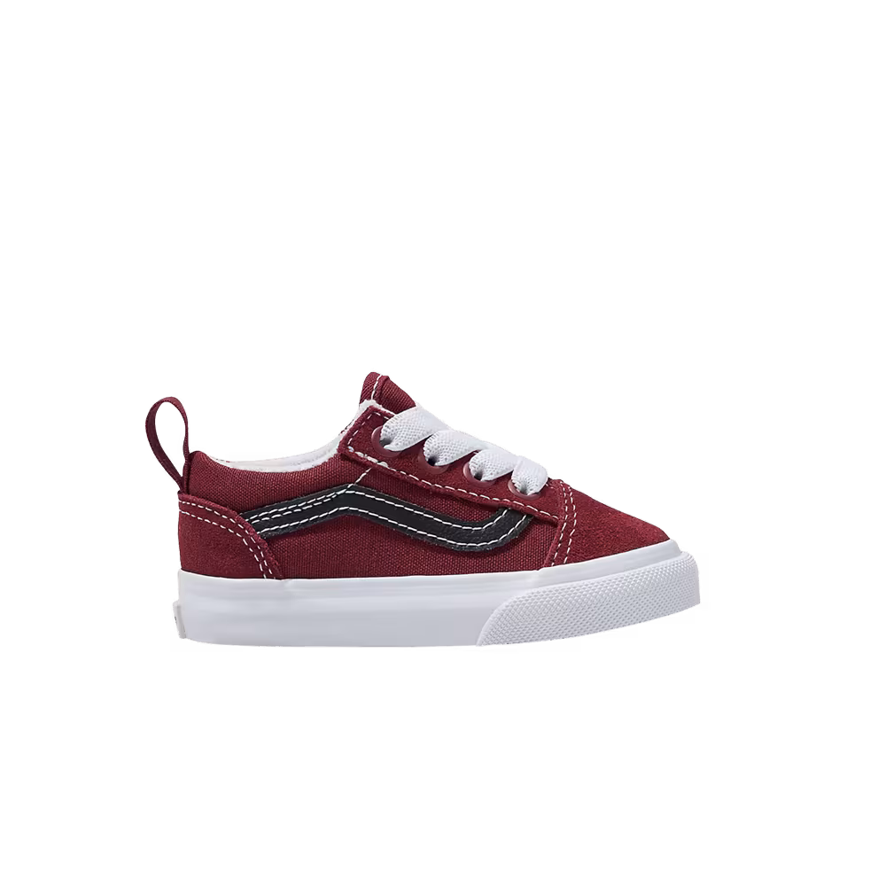 Vans Old Skool Elastic Lace Toddler Fat Lace - Madder Brown