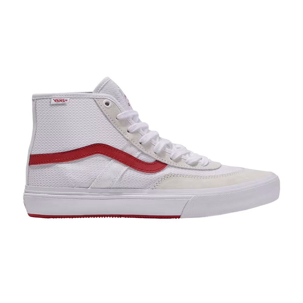 Vans Skate Gilbert Crockett High White Red
