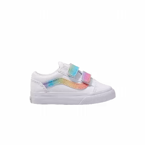 Vans Old Skool V Toddler 'Rainbow Sidestripe'