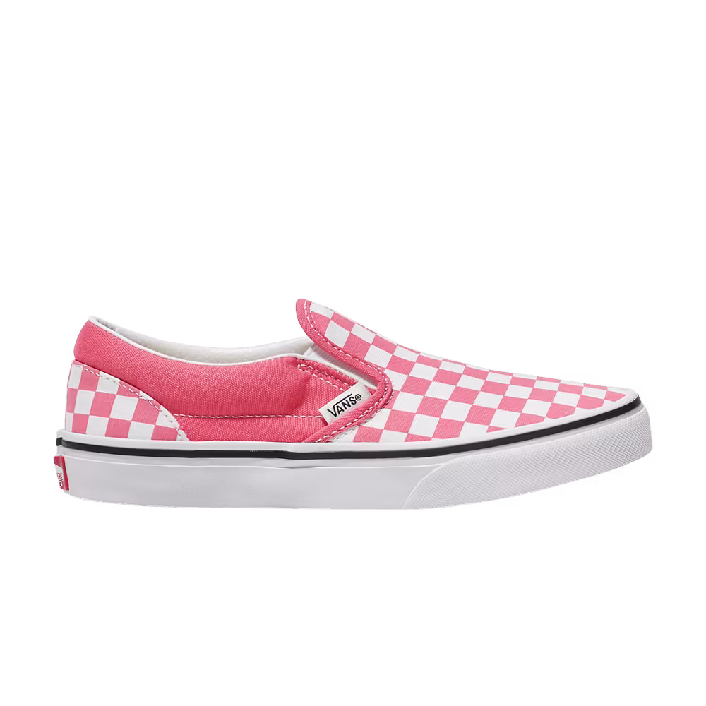 Vans Slip-On Kids Checkerboard - Honeysuckle