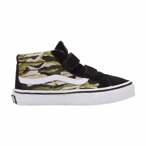 Vans Sk8-Mid Reissue V Kids 'Painted Camo Green'