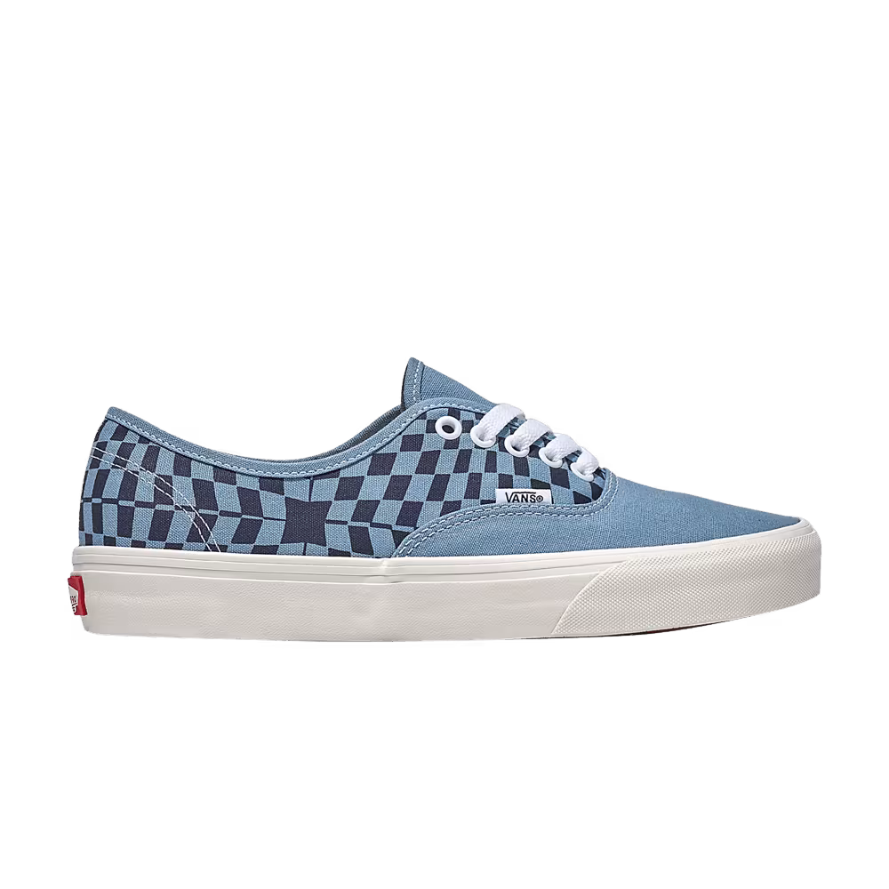 Vans Authentic Color Theory - Warp Check Blue