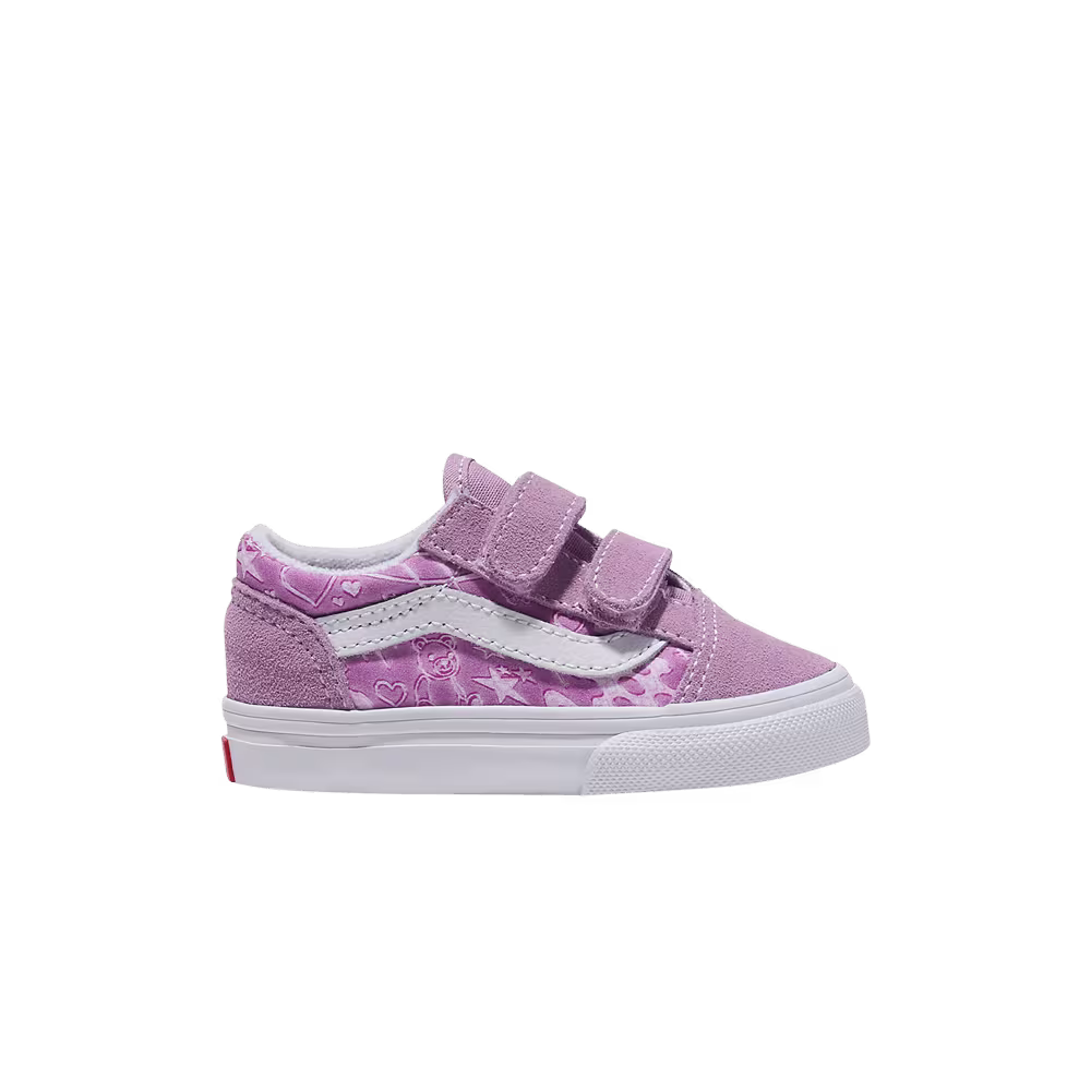 Vans Old Skool V Toddler Lavender Purple Bear