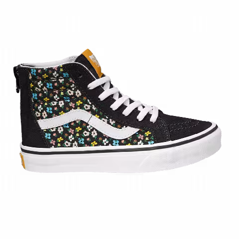 Vans Sk8-Hi Zip Kids 'Ditsy Floral Black'