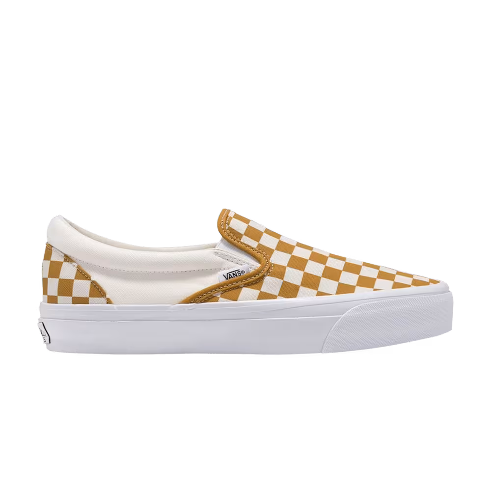 Vans Premium Slip-On 98 Checkerboard - Harvest Gold