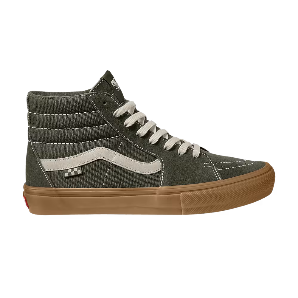 Vans Skate Sk8-Hi Grape Leaf Green Gum