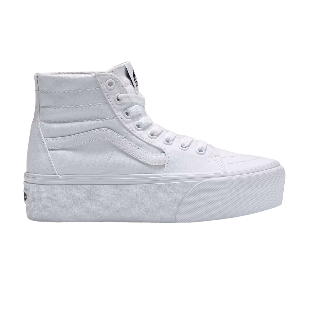 Vans Sk8-Hi Tapered Stackform True White