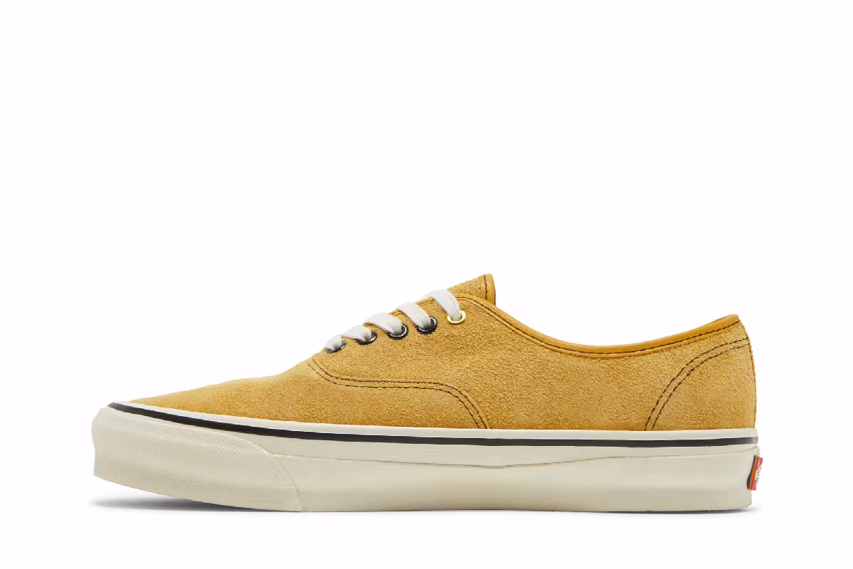 Julian Klincewicz x Vans Vault OG Authentic SP LX Pale Fire Sky - Gold Nugget, view 4