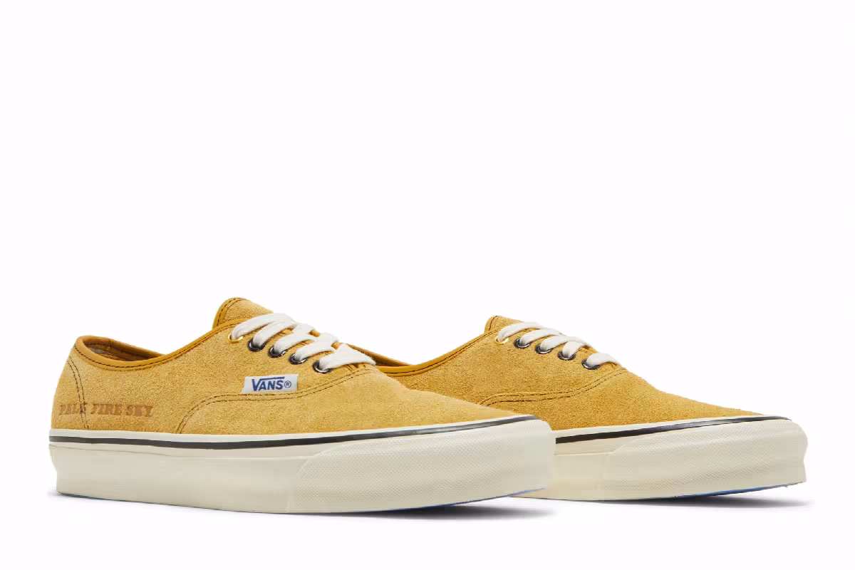 Julian Klincewicz x Vans Vault OG Authentic SP LX Pale Fire Sky - Gold Nugget, view 9