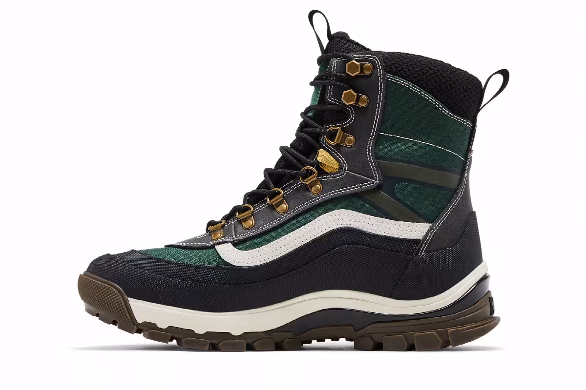 Arthur Longo x Vans Snow Kicker GORE-TEX MTE-3 Green Black, view 4