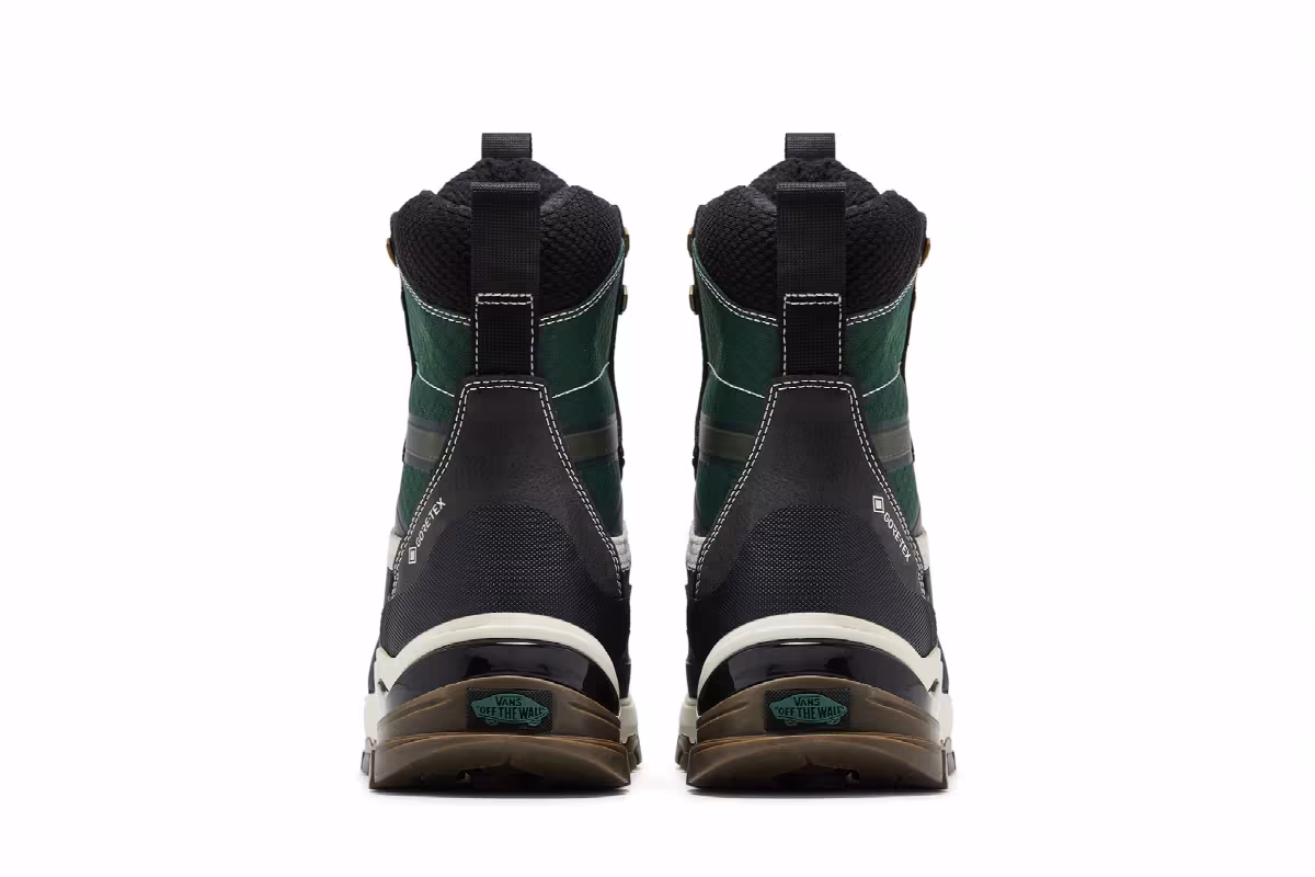 Arthur Longo x Vans Snow Kicker GORE-TEX MTE-3 Green Black, view 7