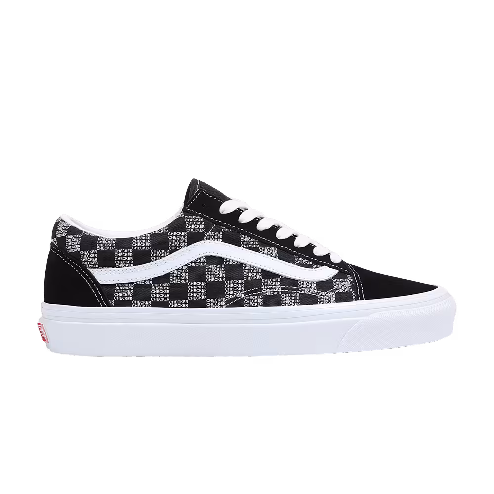 Vans Old Skool 36 DX Checkerboard Text