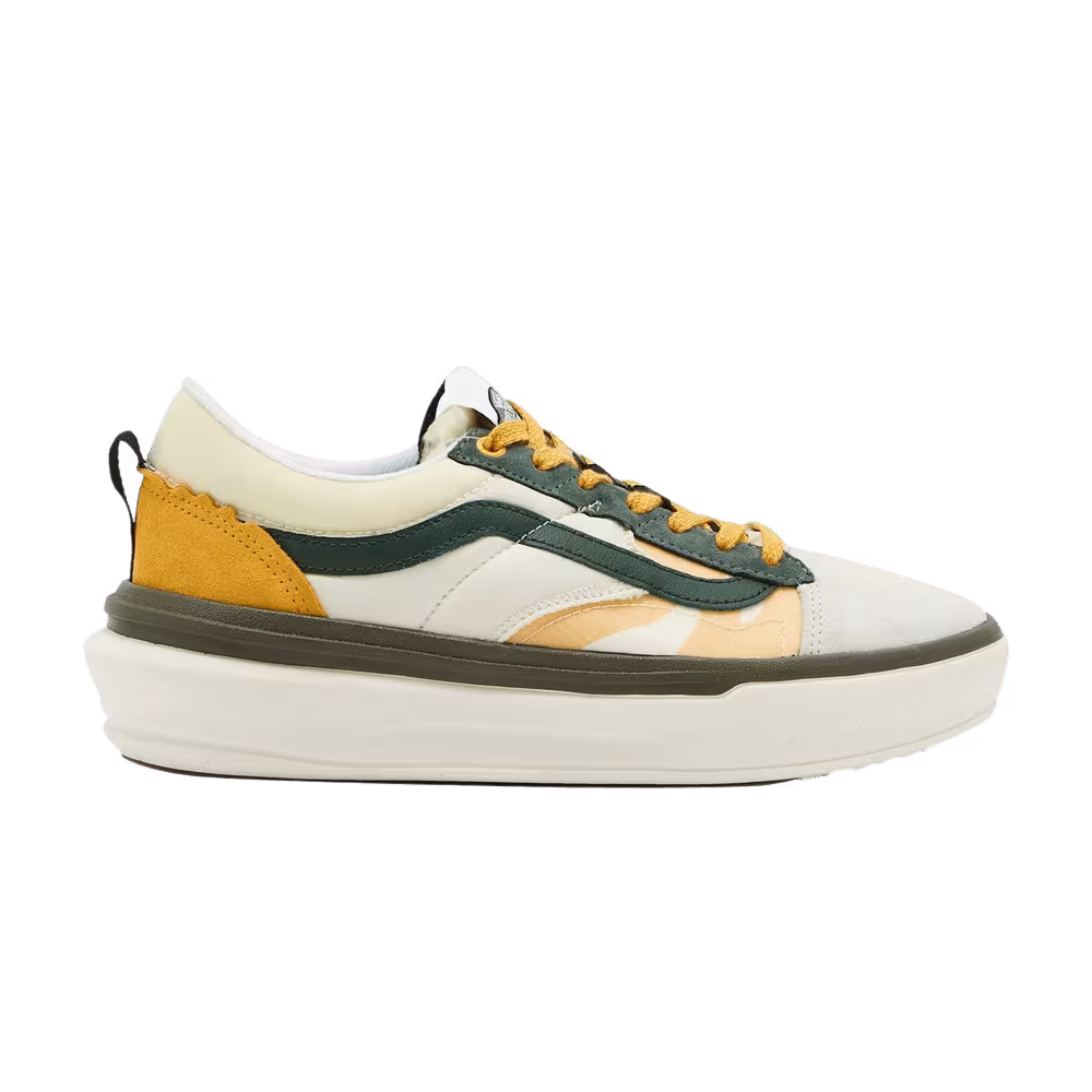 Vans Old Skool Overt Plus ComfyCush White Green Yellow