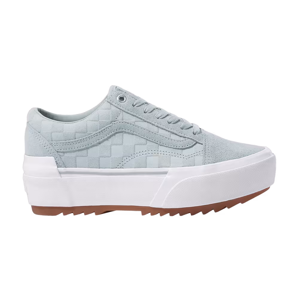 Vans Old Skool Stacked Embossed Checkerboard - High Rise