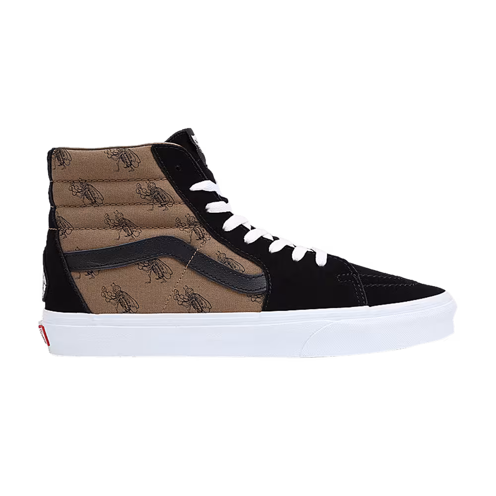 Vans Sk8-Hi Check Research - Black Brown