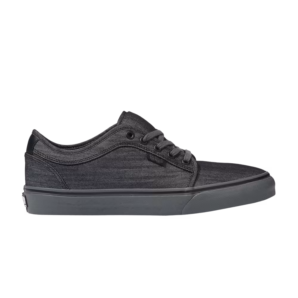 Vans Skate Chukka Low Black Denim