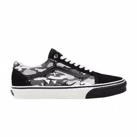 Vans Old Skool 'Camo - Black Marshmallow'