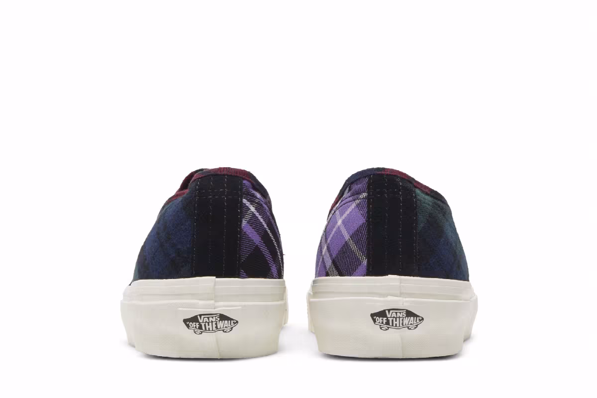 Vans Authentic 44 DX Anaheim Factory - Black Plaid Mix, view 7