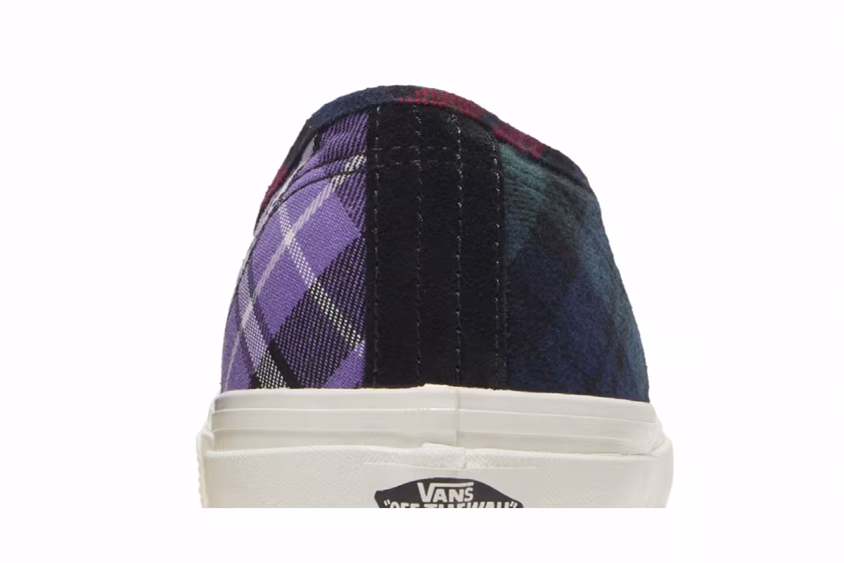 Vans Authentic 44 DX Anaheim Factory - Black Plaid Mix, view 8