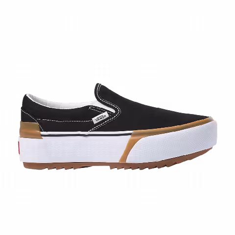 Vans Classic Slip-On Stacked 'Black White Gum'