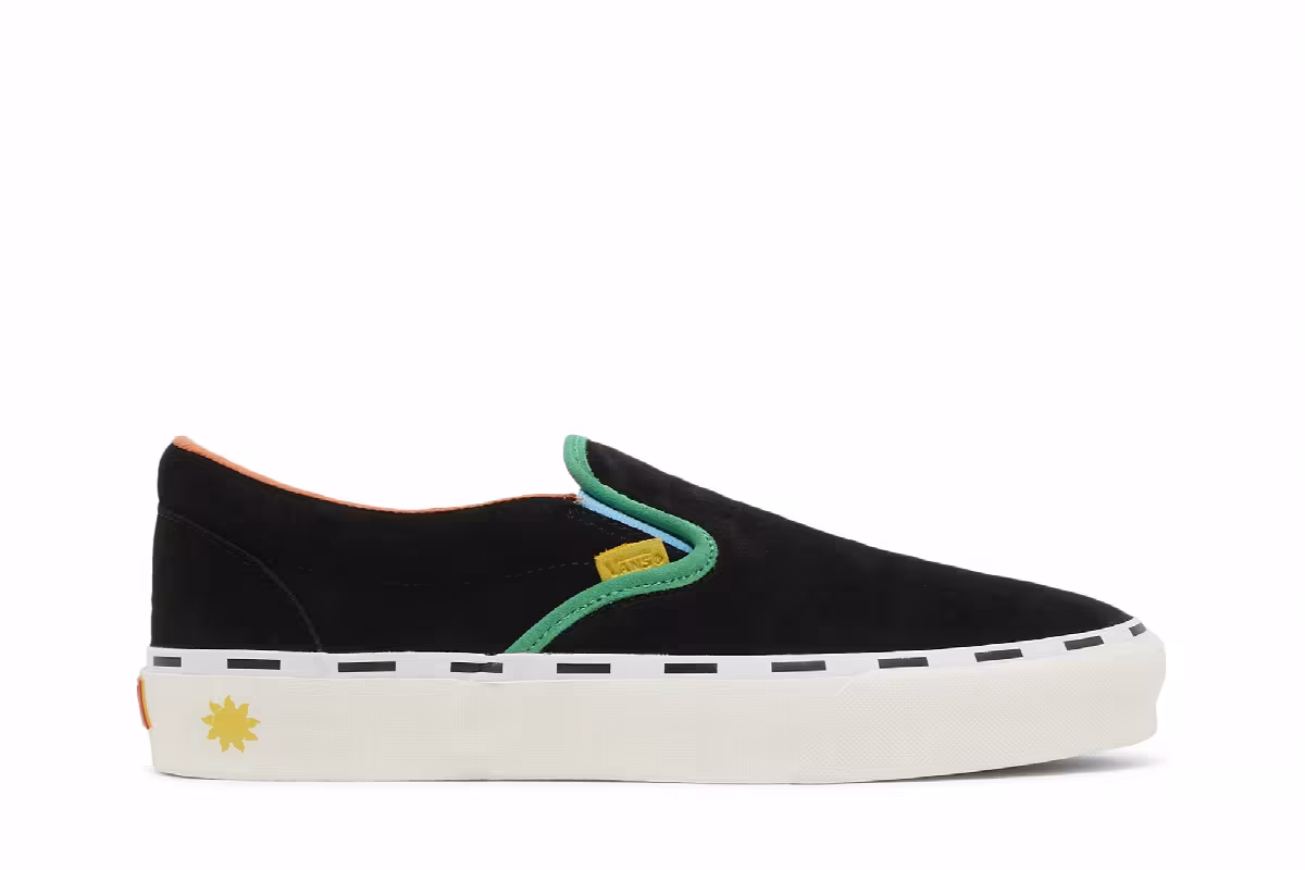 Vans Dobale x Classic Slip-On Vault LX Black Multi, view 2