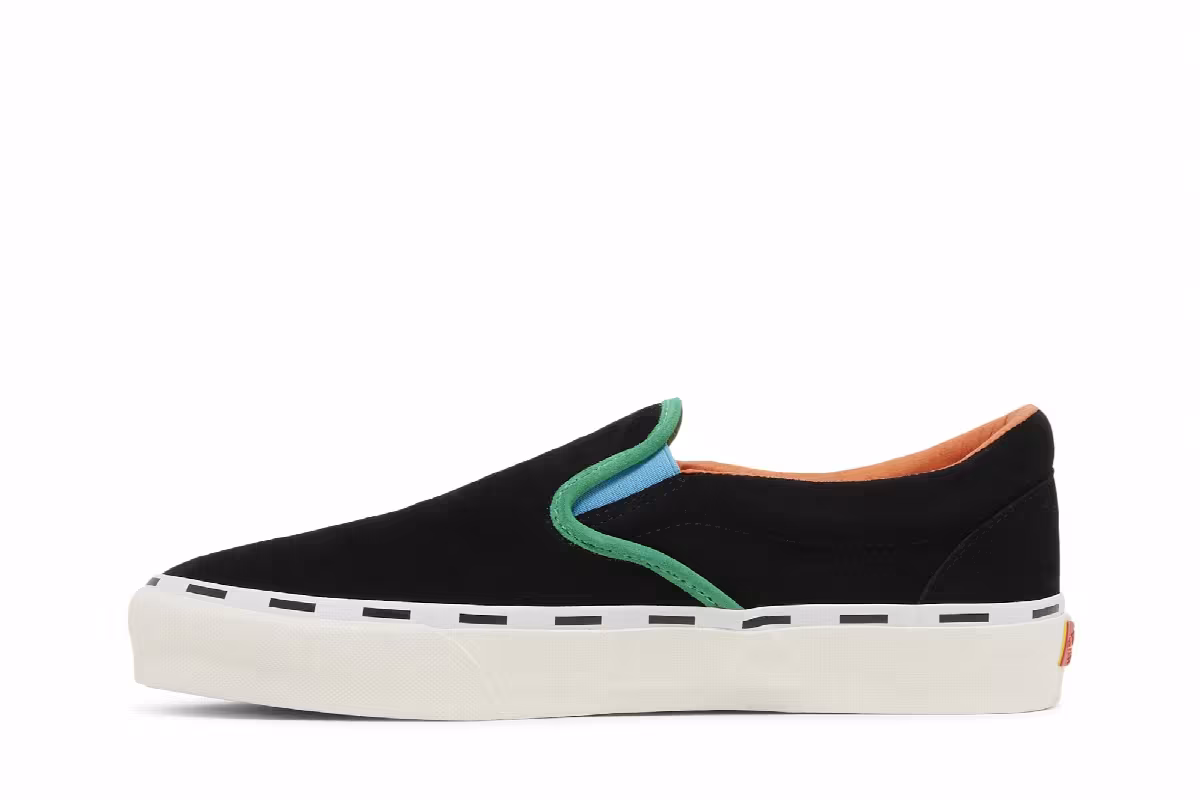 Vans Dobale x Classic Slip-On Vault LX Black Multi, view 4
