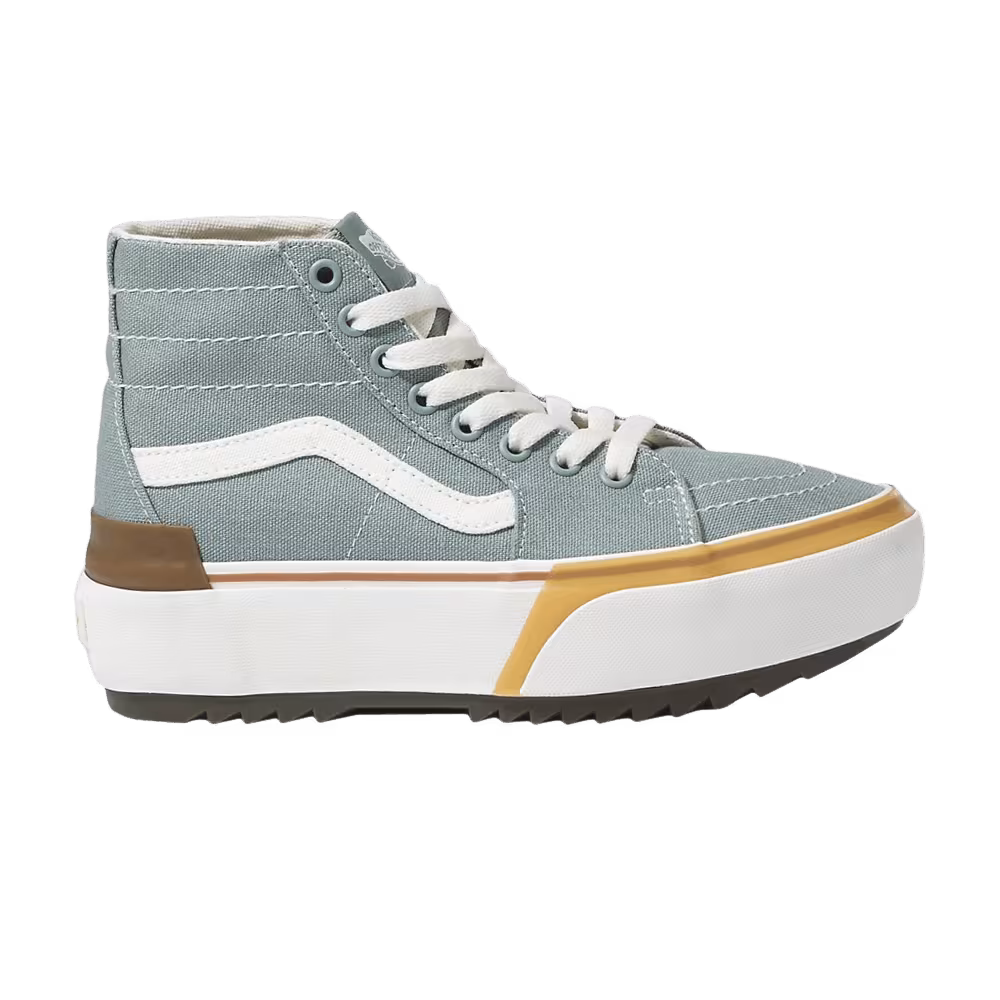 Vans Sk8-Hi Tapered Stacked Green Milieu Gum