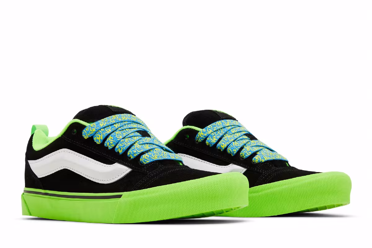 Vans Knu-Skool Pop Outsole - Green, view 9
