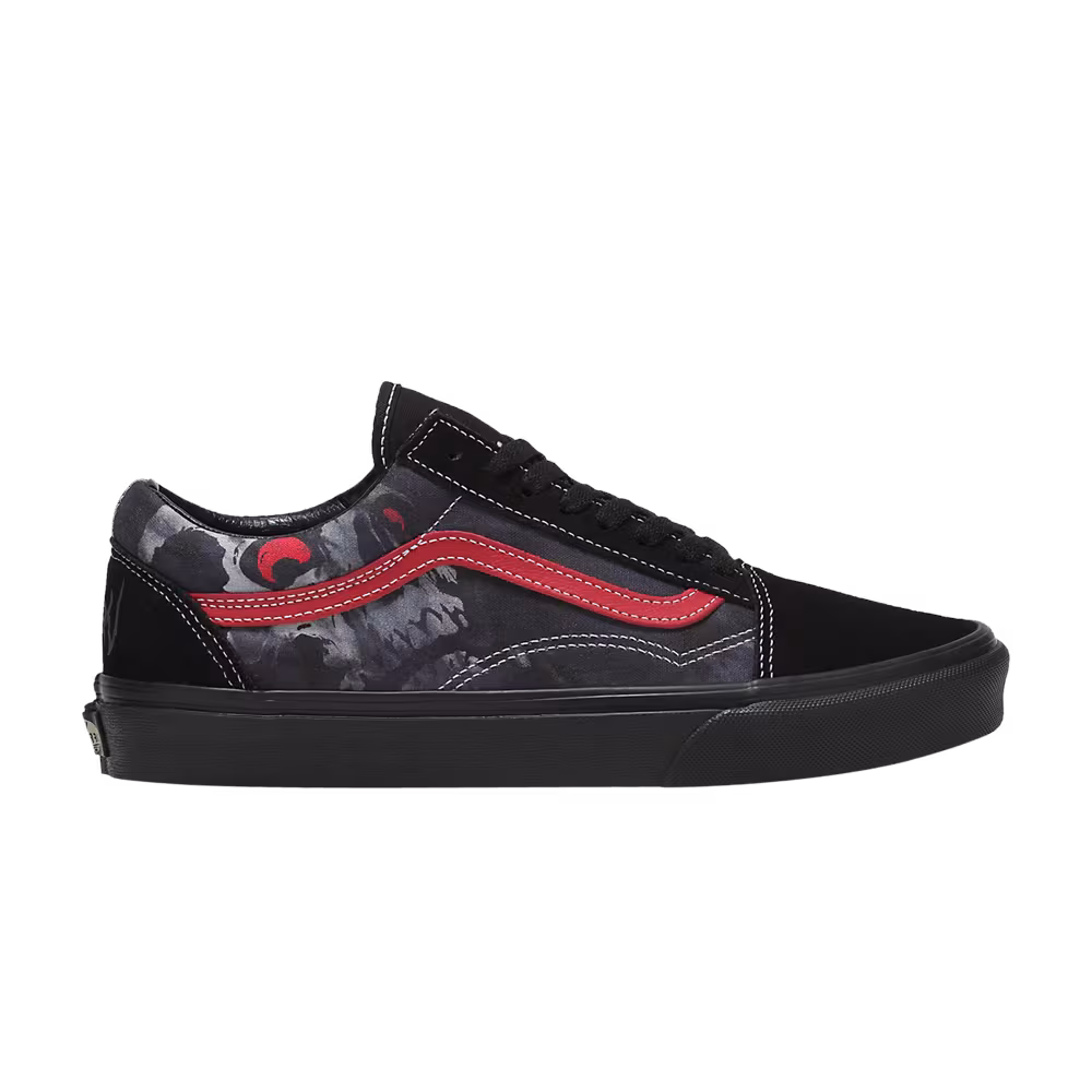 Vans Old Skool Midnight Shift Black Skull