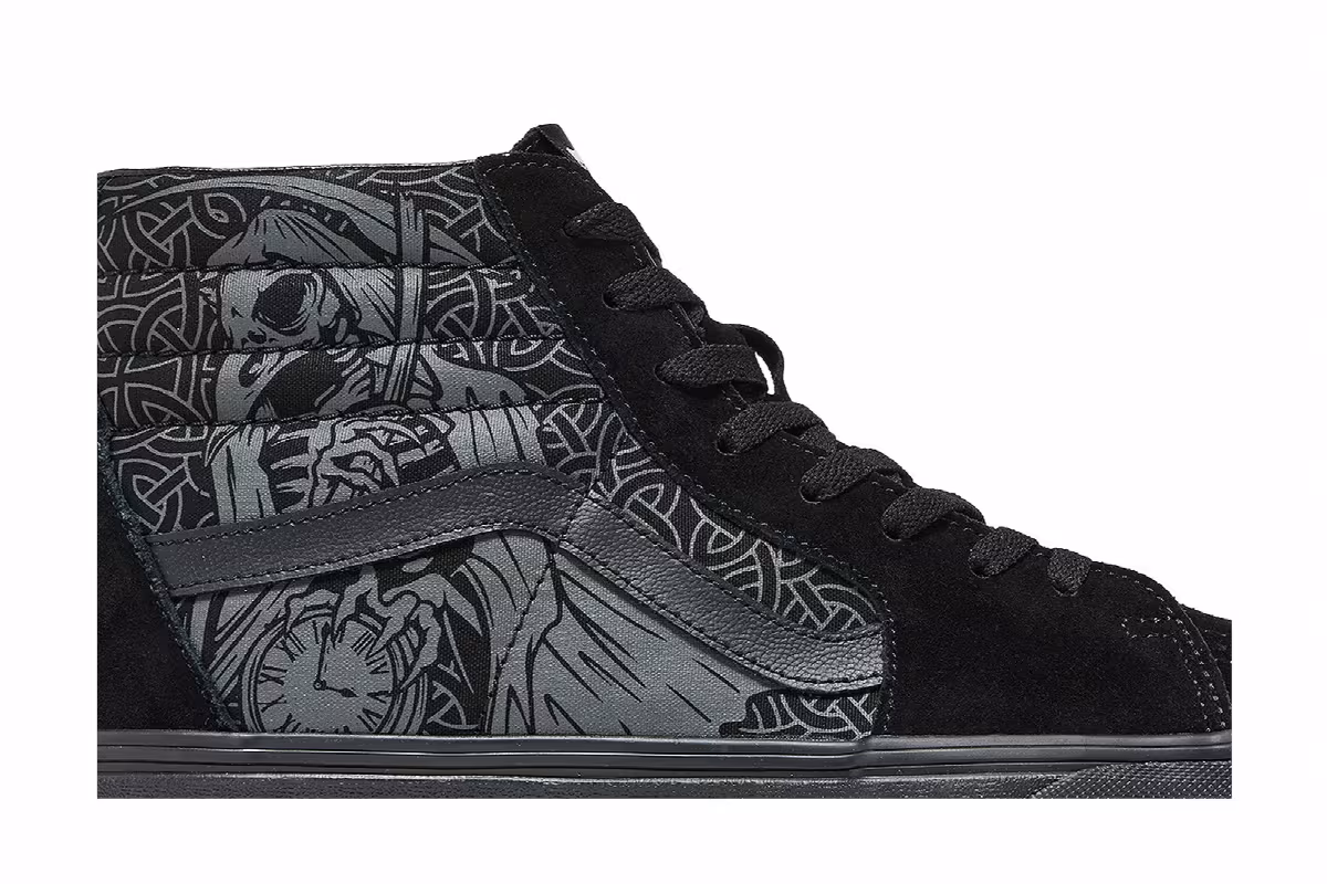 Vans Sk8-Hi Raven Skull, view 3