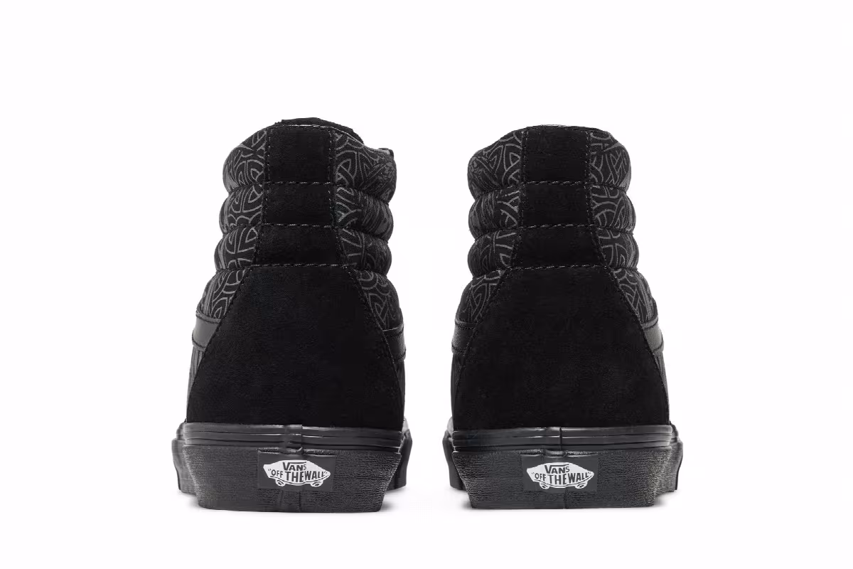 Vans Sk8-Hi Raven Skull, view 7