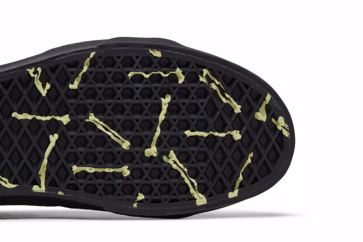 Vans Sk8-Hi Midnight Shift Black Skull, view 6