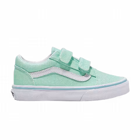 Vans Old Skool V Kids 'Glitter - Pastel Blue'