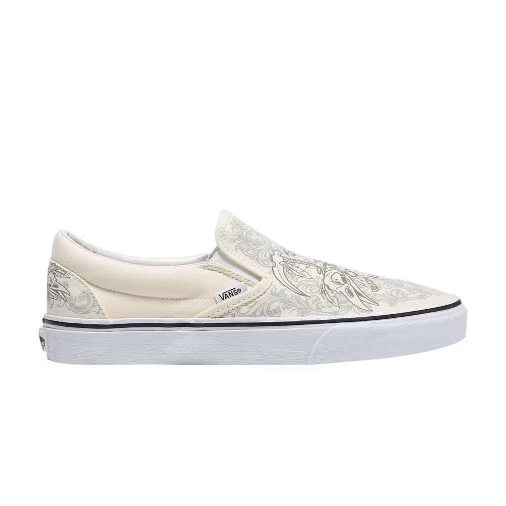 Vans Classic Slip-On Raven Skull