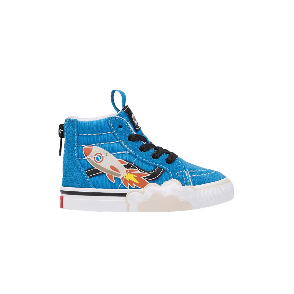 Vans Sk8-Hi Zip Toddler Rocket