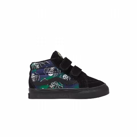 Vans Sk8-Mid Reissue V Toddler 'Glow-In-The-Dark Skull Print'